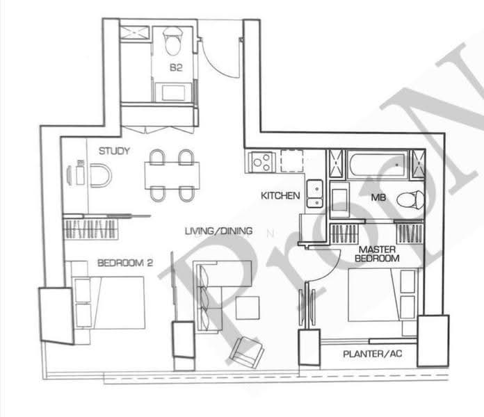 The Sail @ Marina Bay, 6 Marina Boulevard, Boat Quay / Raffles Place / Marina, 2 Bedrooms, 904 sqft, Condominium For Sale, by Dawn Jeslyn Lee 李籽嬴, 500260737 - PropertyGuru.com.sg
