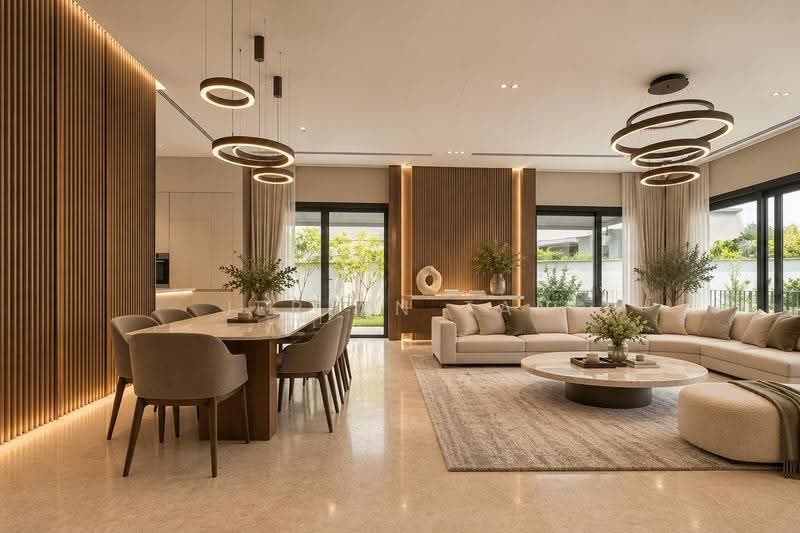 Victoria Park Villas, 3 Coronation Road, Tanglin / Holland / Bukit Timah, 5 Bedrooms, 4,628 sqft, Semi-Detached House For Sale, by Jerlyn Tan, 500260761 - Living Room - PropertyGuru.com.sg