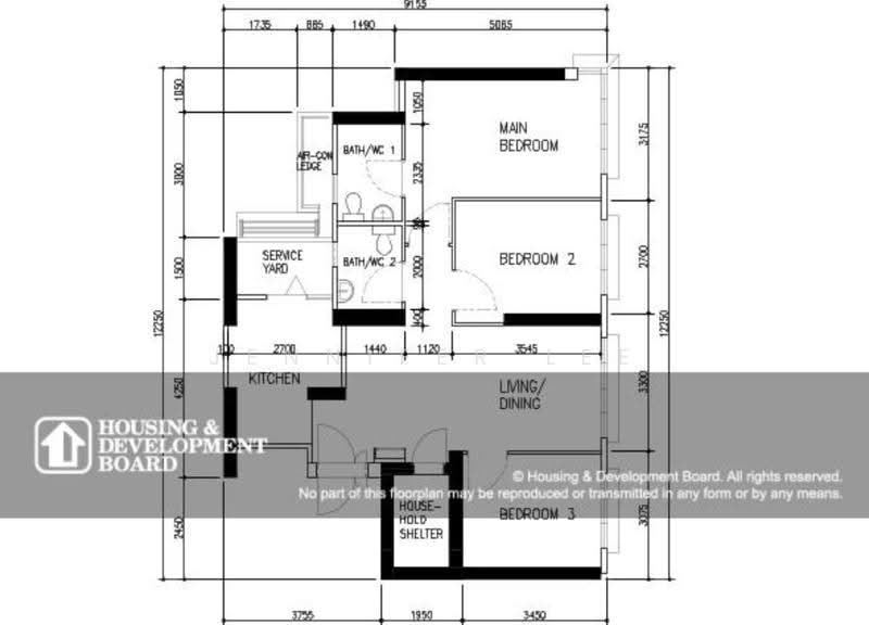 79 Dawson Road, 79 Dawson Road, Alexandra / Commonwealth, 3 Bedrooms, 947 sqft, HDB Flat For Sale, by Jennifer Lee, 500260762 - PropertyGuru.com.sg