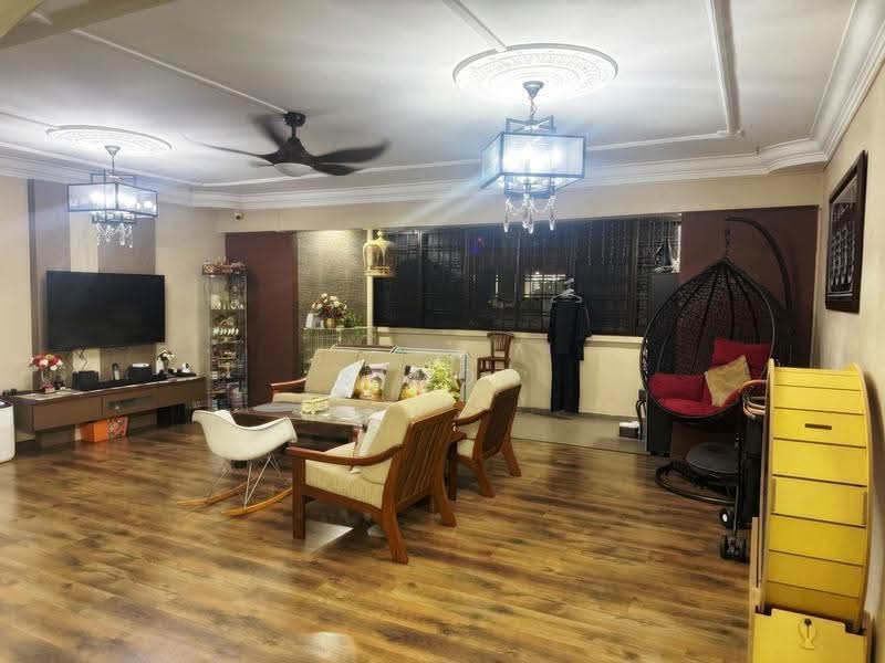 863B Tampines Street 83, 863B Tampines Street 83, Pasir Ris / Tampines, 3 Bedrooms, 1,313 sqft, HDB Flat For Sale, by Simon Lee, 500260765 - Living Room - PropertyGuru.com.sg