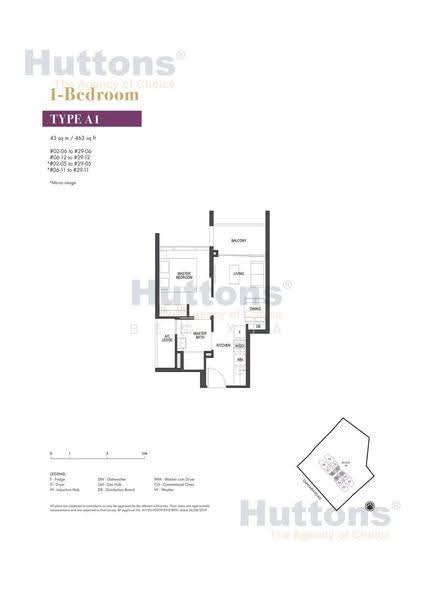 Pullman Residences, 18 Dunearn Road, Newton / Novena, 1 Bedroom, 463 sqft, Condominium For Sale, by Ben XIA 夏天鹏, 500260784 - PropertyGuru.com.sg