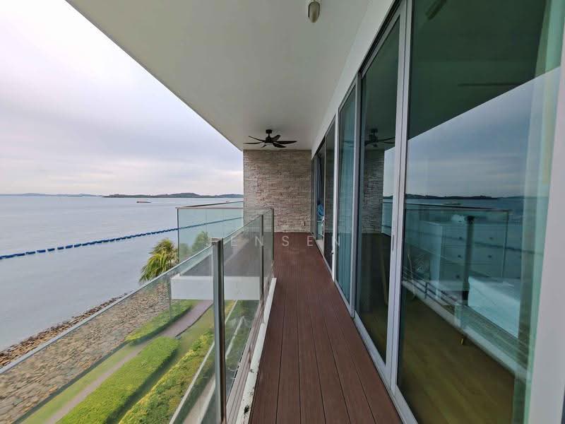 The Azure, 201 Ocean Drive, Harbourfront / Telok Blangah, 3 Bedrooms, 1,711 sqft, Condominium For Rent, by Jensen Lee, 500260786 - Balcony - PropertyGuru.com.sg