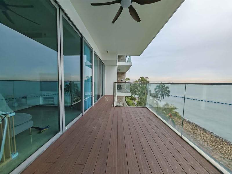 The Azure, 201 Ocean Drive, Harbourfront / Telok Blangah, 3 Bedrooms, 1,711 sqft, Condominium For Rent, by Jensen Lee, 500260786 - Balcony - PropertyGuru.com.sg