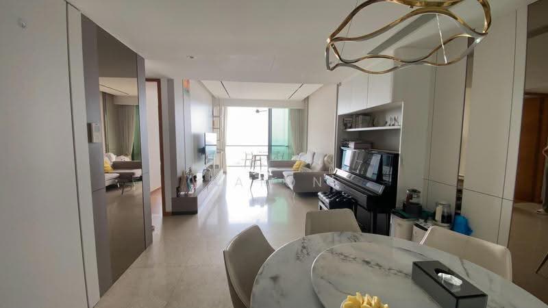 Marina One Residences, 23 Marina Way, Boat Quay / Raffles Place / Marina, 3 Bedrooms, 1,582 sqft, Condominium For Rent, by Aaron Kwek, 500260787 - Living Room - PropertyGuru.com.sg