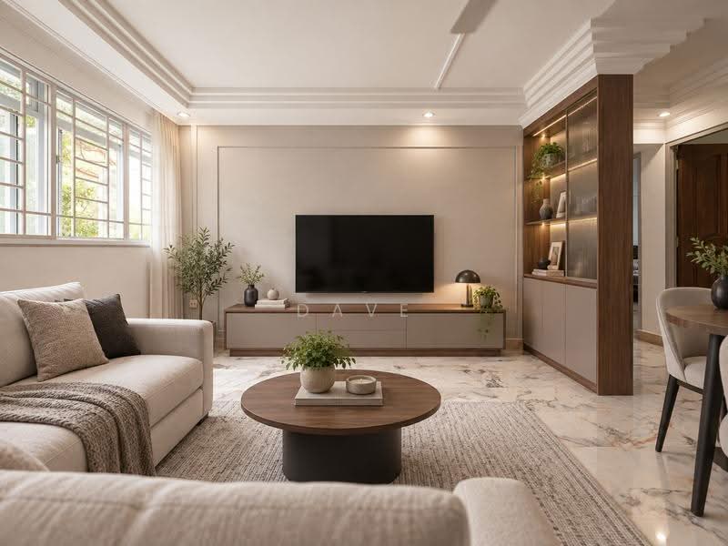 10 Eunos Crescent, 10 Eunos Crescent, Eunos / Geylang / Paya Lebar, 3 Bedrooms, 980 sqft, HDB Flat For Sale, by Dave Tan, 500260809 - Living Room - PropertyGuru.com.sg