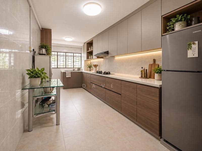 10 Eunos Crescent, 10 Eunos Crescent, Eunos / Geylang / Paya Lebar, 3 Bedrooms, 980 sqft, HDB Flat For Sale, by Dave Tan, 500260809 - Kitchen - PropertyGuru.com.sg