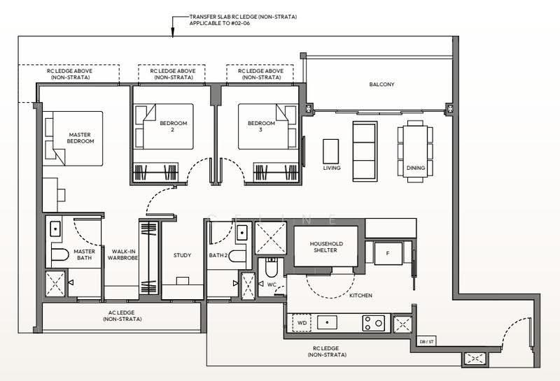 CHEAP, FREEHOLD AT LEASEHOLD PRICE, Newton / Novena, 3 Bedrooms, 893 sqft, Condominium For Sale, by Celine Wong, 500260820 - PropertyGuru.com.sg