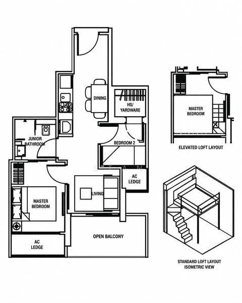 One Dusun Residences, 1 Jalan Dusun, Balestier / Toa Payoh, 2 Bedrooms, 484 sqft, Condominium For Sale, by Stan Lee 李俊豪, 500260844 - PropertyGuru.com.sg