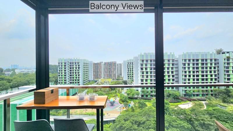 The Woodleigh Residences, Bidadari Park Drive, Macpherson / Potong Pasir, 3 Bedrooms, 1,076 sqft, Apartment For Sale, by Roy Low, 500260870 - Balcony - PropertyGuru.com.sg