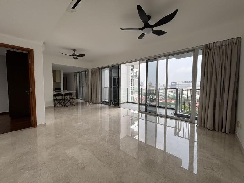The Parc Condominium, 15 West Coast Walk, Buona Vista / West Coast / Clementi New Town, 4 Bedrooms, 1,507 sqft, Condominium For Rent, by Marcus Lim, 500260874 - Living Room - PropertyGuru.com.sg
