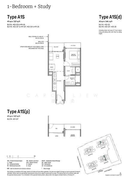 Tembusu Grand, 98 Jalan Tembusu, East Coast / Marine Parade, 1 Bedroom, 646 sqft, Condominium For Sale, by Carol Liew 廖珮柔, 500260880 - A1S(d) - PropertyGuru.com.sg