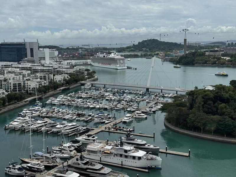 Reflections at Keppel Bay, 1 Keppel Bay View, Harbourfront / Telok Blangah, 4 Bedrooms, 3,186 sqft, Condominium For Sale, by Tommy Teo, 500260894 - Balcony View - PropertyGuru.com.sg