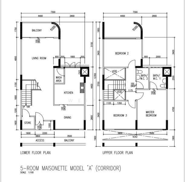 133 Lorong Ah Soo, 133 Lorong Ah Soo, Hougang / Punggol / Sengkang, 3 Bedrooms, 1,485 sqft, HDB Flat For Sale, by WeiPin Oon, 500260943 - PropertyGuru.com.sg
