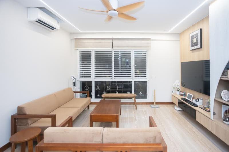Casablanca, 23 Rosewood Drive, Admiralty / Woodlands, 3 Bedrooms, 1,184 sqft, Condominium For Sale, by Qash ., 500261002 - Living Room - PropertyGuru.com.sg