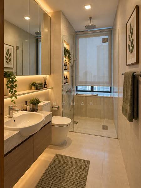 Skyline 360, 68 St. Thomas Walk, Orchard / River Valley, 4 Bedrooms, 2,131 sqft, Condominium For Rent, by Thomas Goh, 500261020 - Bathroom - PropertyGuru.com.sg