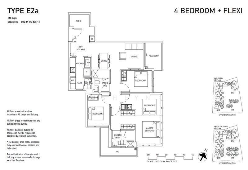 Bagnall Haus, 811 Upper East Coast Road, Bedok / Upper East Coast, 4 Bedrooms, 1,249 sqft, Condominium For Sale, by Ashlyn Aw 胡欣慧, 500261091 - E2a - PropertyGuru.com.sg