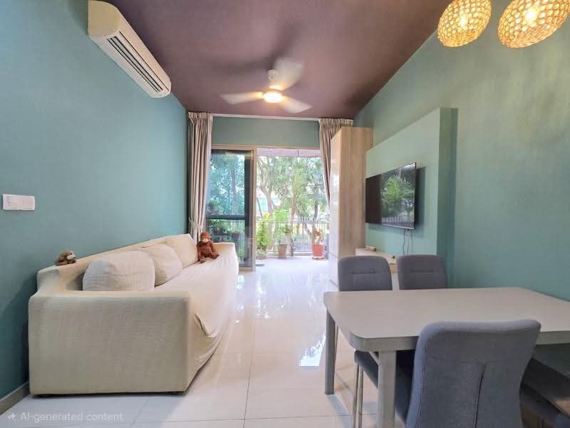 Terrasse, 21 Terrass Lane, Hougang / Punggol / Sengkang, 1 Bedroom, 538 sqft, Condominium For Sale, by Fay Lim, 500261101 - Living Room - PropertyGuru.com.sg