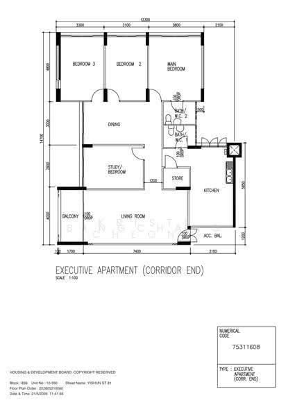 836 Yishun Street 81, 836 Yishun Street 81, Sembawang / Yishun, 4 Bedrooms, 1,529 sqft, HDB Flat For Sale, by Bingchang Huang, 500261136 - PropertyGuru.com.sg