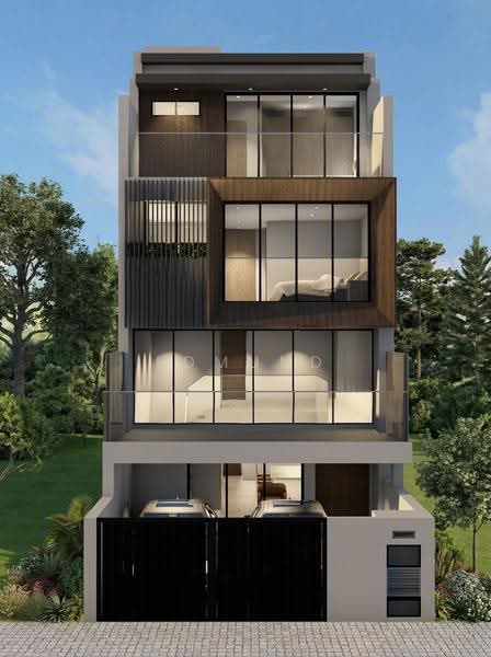 ★ District 15 ★ FH Brand New Terrace ★ Bespoke Luxury Landed Homes ★, Spectacular Bespoke Abode Nestled In The Heart Of Opera Estate, East Coast / Marine Parade, 5 Bedrooms, 4,263 sqft, Terraced House For Sale, by Edmund Seah, 500261270 - Exterior - PropertyGuru.com.sg
