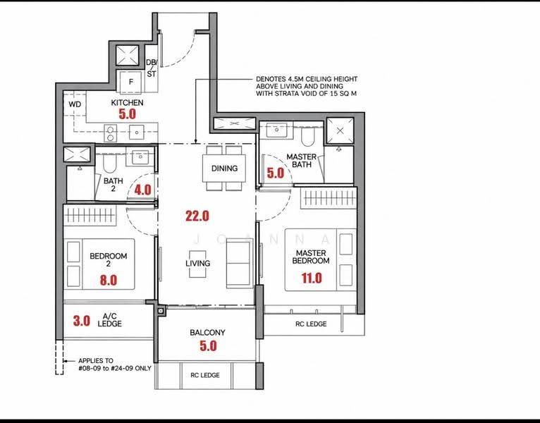 The Myst, 800 Upper Bukit Timah Road, Dairy Farm / Bukit Panjang / Choa Chu Kang, 2 Bedrooms, 678 sqft, Condominium For Sale, by Joanna Tan 陈敏兒, 500261312 - PropertyGuru.com.sg