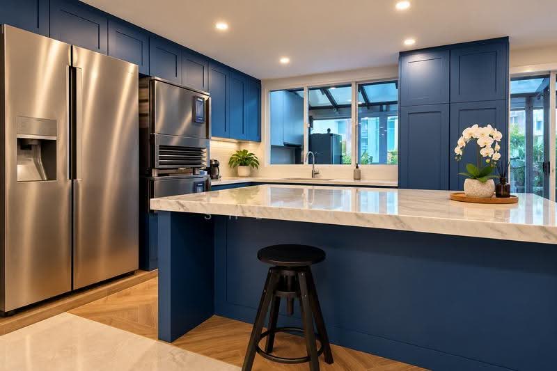 Saraca Villas, 1 Saraca Terrace, Seletar / Yio Chu Kang, 5 Bedrooms, 3,100 sqft, Terraced House For Sale, by Sheela Ferozkhan, 500261367 - Kitchen - PropertyGuru.com.sg