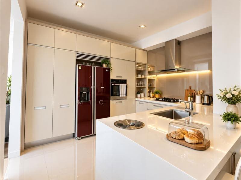 The Berthside, Ocean Drive, Harbourfront / Telok Blangah, 5 Bedrooms, 5,000 sqft, Terraced House For Sale, by Michelle Tan, 500261380 - Kitchen - PropertyGuru.com.sg
