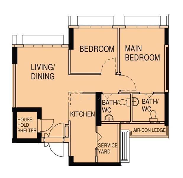 108A BIDADARI PARK DRIVE, 108A, Macpherson / Potong Pasir, 2 Bedrooms, 731 sqft, HDB Flat For Rent, by Wendy Ong, 500261415 - PropertyGuru.com.sg