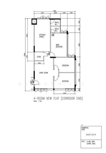 611 Ang Mo Kio Avenue 5, 611 Ang Mo Kio Avenue 5, Ang Mo Kio / Bishan / Thomson, 3 Bedrooms, 980 sqft, HDB Flat For Sale, by Brandon Lee, 500261430 - PropertyGuru.com.sg