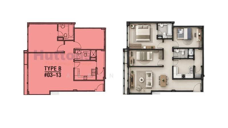 Eastwood Centre, 20 Eastwood Road, Bedok / Upper East Coast, 2 Bedrooms, 1,012 sqft, Apartment For Sale, by Aaron Koh, 500261491 - PropertyGuru.com.sg