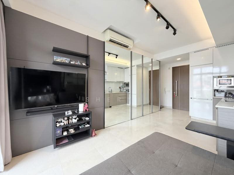 Tropika East, 1 Foo Kim Lin Road, Eunos / Geylang / Paya Lebar, 1 Bedroom, 840 sqft, Condominium For Sale, by Sheryl Yeo, 500261534 - Living Room - PropertyGuru.com.sg