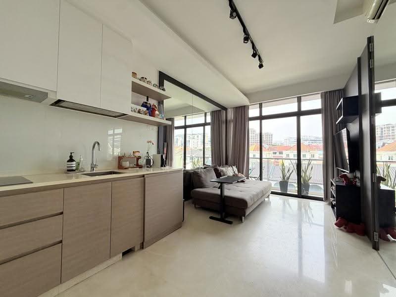 Tropika East, 1 Foo Kim Lin Road, Eunos / Geylang / Paya Lebar, 1 Bedroom, 840 sqft, Condominium For Sale, by Sheryl Yeo, 500261534 - Living Room (Natural Daylight) - PropertyGuru.com.sg