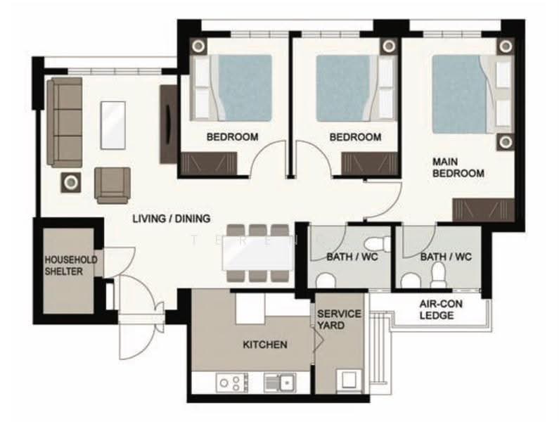120A Canberra Crescent, 120A 120A, Sembawang / Yishun, 3 Bedrooms, 1,001 sqft, HDB Flat For Sale, by Terence Ng, 500261592 - PropertyGuru.com.sg