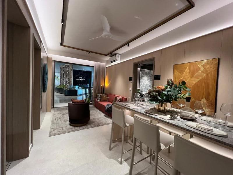 River Modern, River Galley Green, Orchard / River Valley, 3 Bedrooms, 904 sqft, Condominium For Sale, by Watson Poh, 500261601 - Living Room - PropertyGuru.com.sg