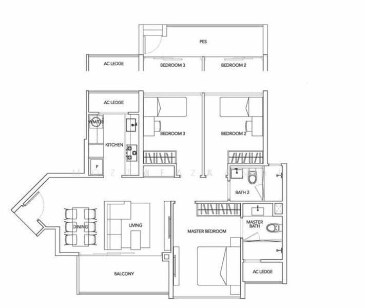 Palm Isles, 40 Flora Drive, Changi Airport / Changi Village, 3 Bedrooms, 990 sqft, Condominium For Sale, by Mirza Amir, 500261652 - PropertyGuru.com.sg