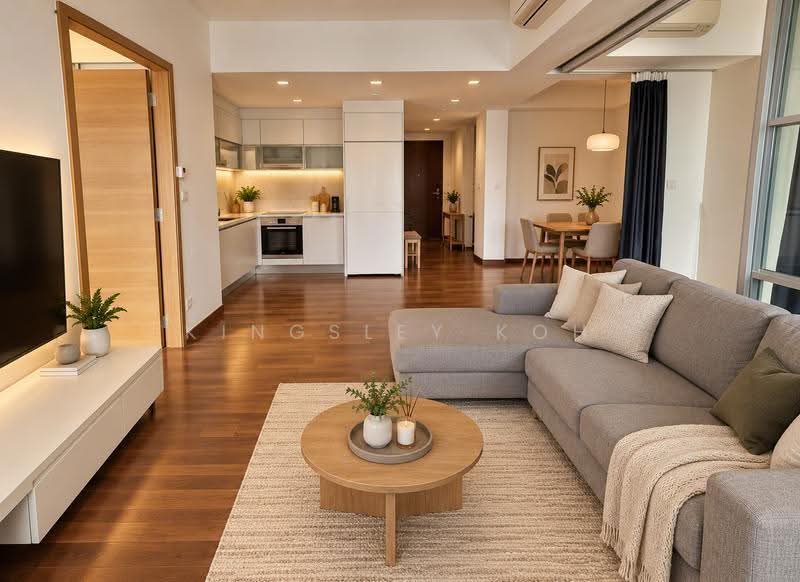 The Sail @ Marina Bay, 6 Marina Boulevard, Boat Quay / Raffles Place / Marina, 2 Bedrooms, 883 sqft, Condominium For Sale, by Kingsley Koh, 500261713 - Living Room - PropertyGuru.com.sg