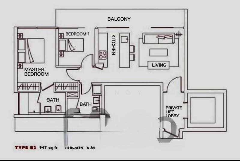 Scotts Square, 8 Scotts Road, Orchard / River Valley, 2 Bedrooms, 947 sqft, Condominium For Rent, by Wendy Koh, 500261778 - PropertyGuru.com.sg