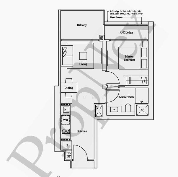 Avenue South Residence, 11 Silat Avenue, Alexandra / Commonwealth, 1 Bedroom, 527 sqft, Condominium For Sale, by Jimmy Poh, 500261785 - PropertyGuru.com.sg