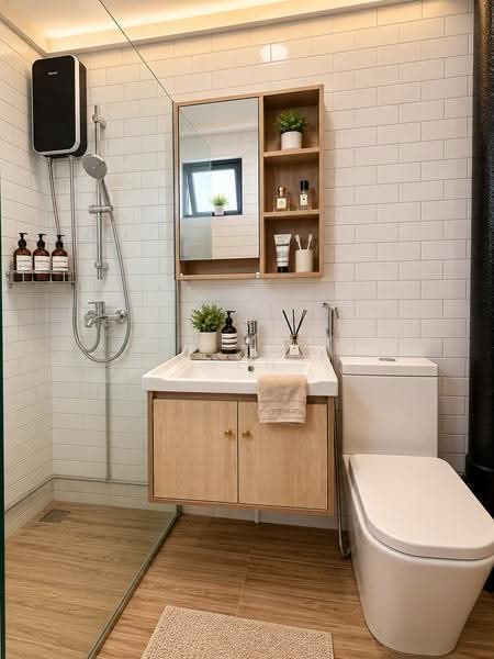 130 Bedok Reservoir Road, 130 Bedok Reservoir Road, Bedok / Upper East Coast, 3 Bedrooms, 1,539 sqft, HDB Flat For Sale, by Ben Wong, 500261806 - Bathroom - PropertyGuru.com.sg
