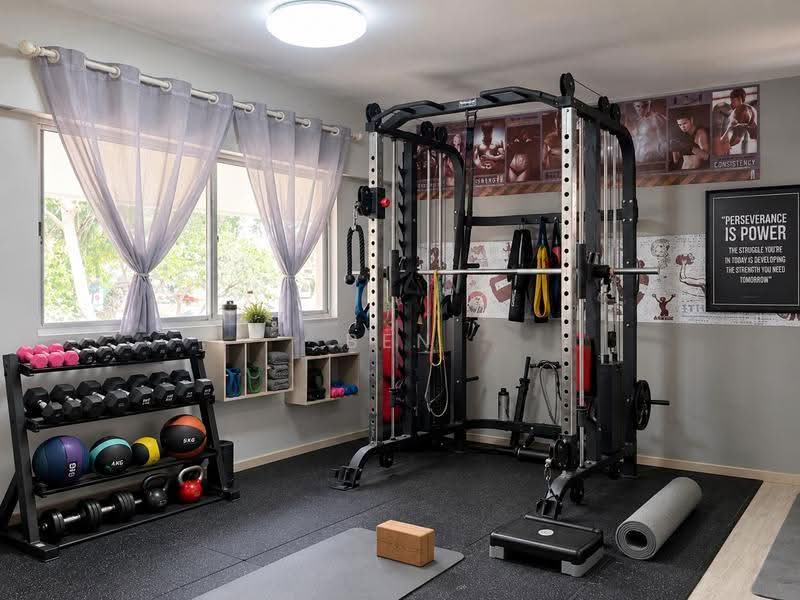 130 Bedok Reservoir Road, 130 Bedok Reservoir Road, Bedok / Upper East Coast, 3 Bedrooms, 1,539 sqft, HDB Flat For Sale, by Ben Wong, 500261806 - Gym - PropertyGuru.com.sg