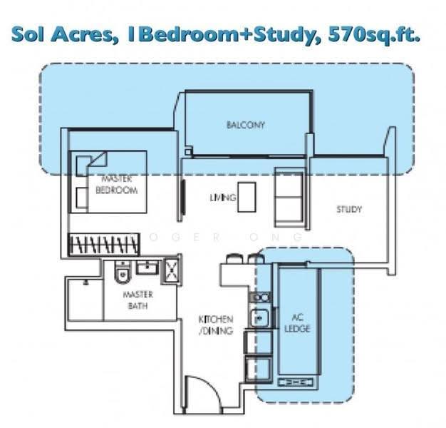 Sol Acres, 8 Choa Chu Kang Grove, Dairy Farm / Bukit Panjang / Choa Chu Kang, 2 Bedrooms, 570 sqft, Condominium For Sale, by Roger Ong, 500261821 - PropertyGuru.com.sg