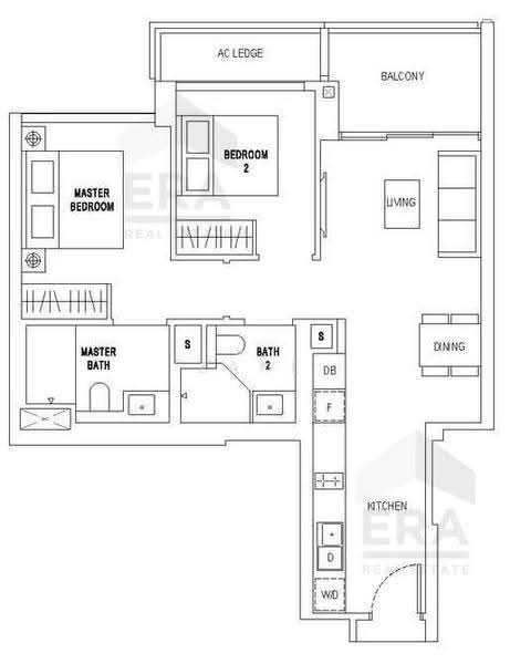 JadeScape, 314 Shunfu Road, Ang Mo Kio / Bishan / Thomson, 2 Bedrooms, 764 sqft, Condominium For Rent, by Zane Soo 苏昱能, 500261850 - PropertyGuru.com.sg