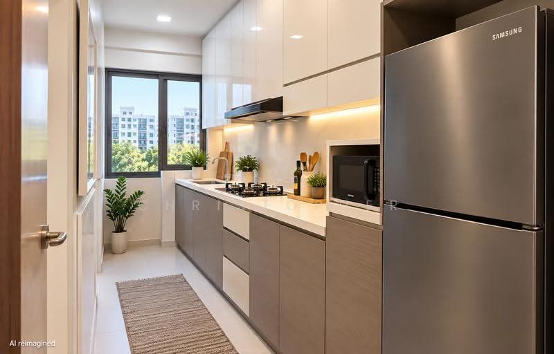 274D Punggol Place, 274D Punggol Place, Hougang / Punggol / Sengkang, 3 Bedrooms, 1,001 sqft, HDB Flat For Sale, by Christopher Ng 吴锦钊, 500261885 - Kitchen - PropertyGuru.com.sg