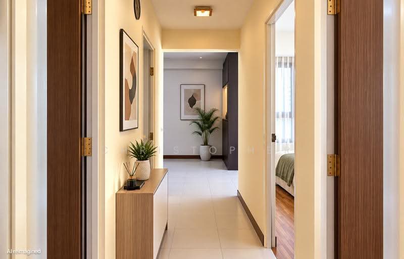 274D Punggol Place, 274D Punggol Place, Hougang / Punggol / Sengkang, 3 Bedrooms, 1,001 sqft, HDB Flat For Sale, by Christopher Ng 吴锦钊, 500261885 - Corridor - PropertyGuru.com.sg
