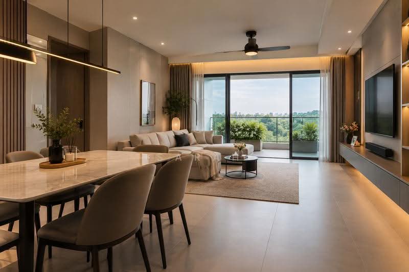 The Arte, 21 Jalan Raja Udang, Balestier / Toa Payoh, 3 Bedrooms, 1,399 sqft, Condominium For Sale, by Sarah Alissa, 500261918 - Living Room - PropertyGuru.com.sg