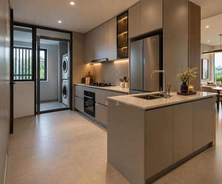 The Arte, 21 Jalan Raja Udang, Balestier / Toa Payoh, 3 Bedrooms, 1,399 sqft, Condominium For Sale, by Sarah Alissa, 500261918 - Kitchen - PropertyGuru.com.sg
