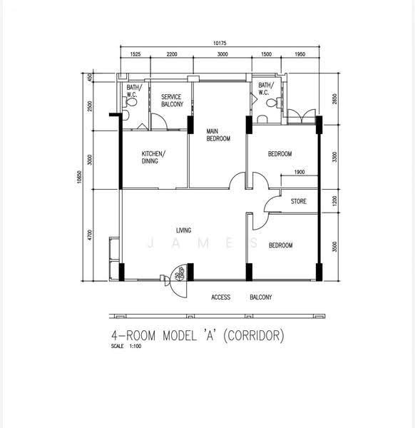926 Hougang Street 91, 926 Hougang Street 91, Hougang / Punggol / Sengkang, 3 Bedrooms, 1,087 sqft, HDB Flat For Sale, by James Yeo, 500261934 - PropertyGuru.com.sg