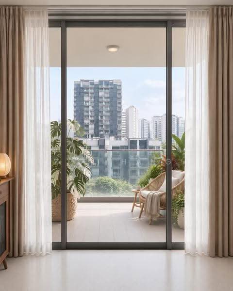 Sennett Residence, 37 Pheng Geck Avenue, Macpherson / Potong Pasir, 1 Bedroom, 581 sqft, Condominium For Sale, by Zoe Zhang, 500261961 - Balcony - PropertyGuru.com.sg