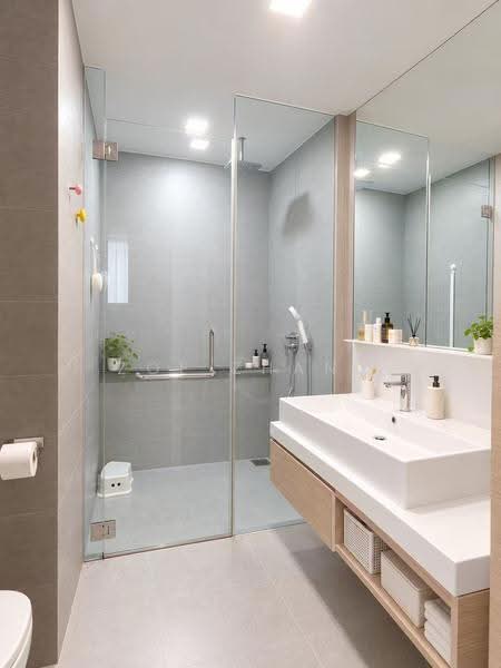 Sennett Residence, 37 Pheng Geck Avenue, Macpherson / Potong Pasir, 1 Bedroom, 581 sqft, Condominium For Sale, by Zoe Zhang, 500261961 - Bathroom - PropertyGuru.com.sg