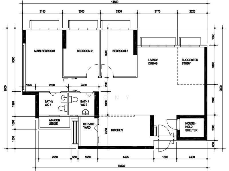 109B Bidadari Park Drive, 109B Bidadari Park Drive, Macpherson / Potong Pasir, 3 Bedrooms, 1,216 sqft, HDB Flat For Sale, by Tony Yap, 500262004 - PropertyGuru.com.sg