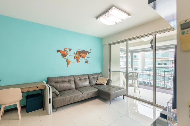 Caspian, 50 Lakeside Drive, Boon Lay / Jurong / Tuas, 3 Bedrooms, 1,238 sqft, Condominium For Rent, by Crystan Lim, 500262027 - Living Room - PropertyGuru.com.sg